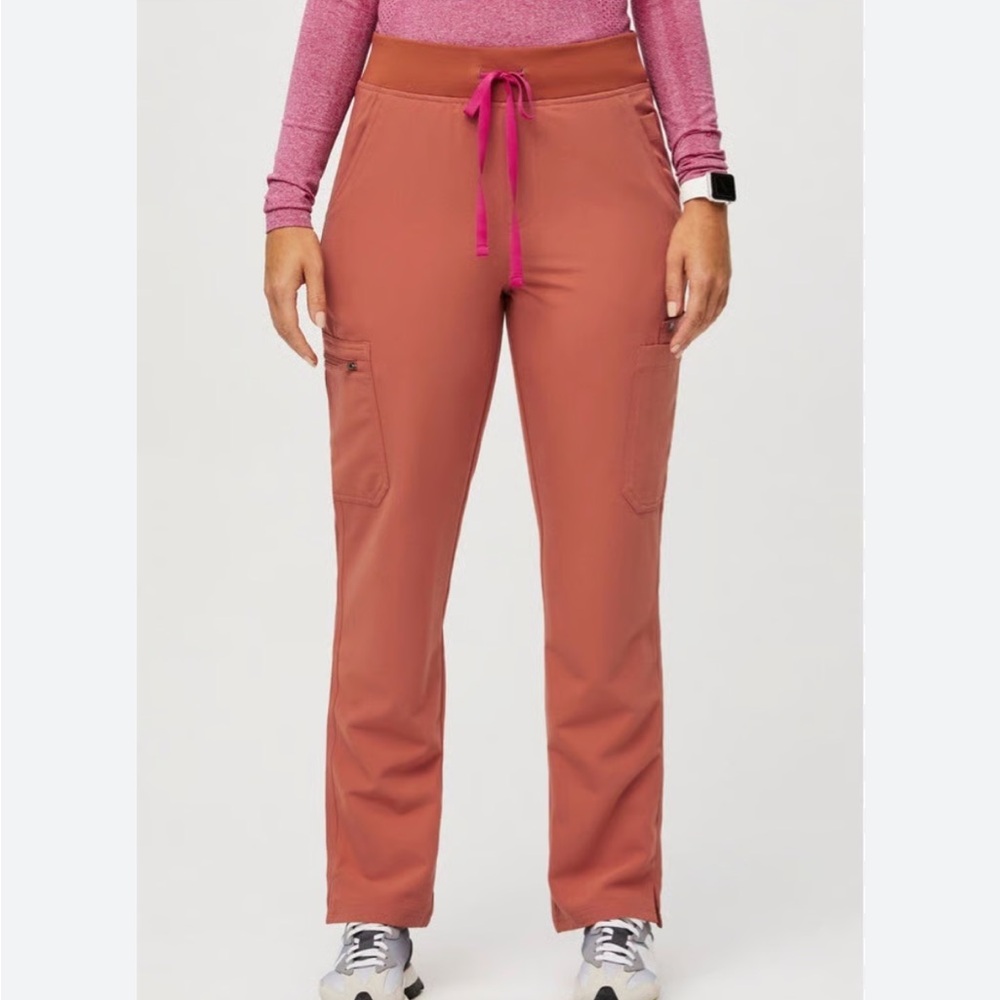 Figs High Waisted Yola Skinny Scrub Pants size S